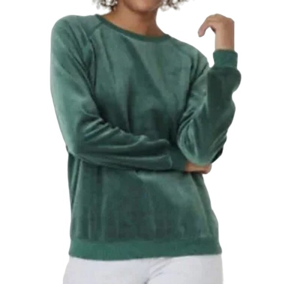Women's Valor Sweatshirt - Knox Rose, Green, Large + Free Shipping - Picture 1 of 6